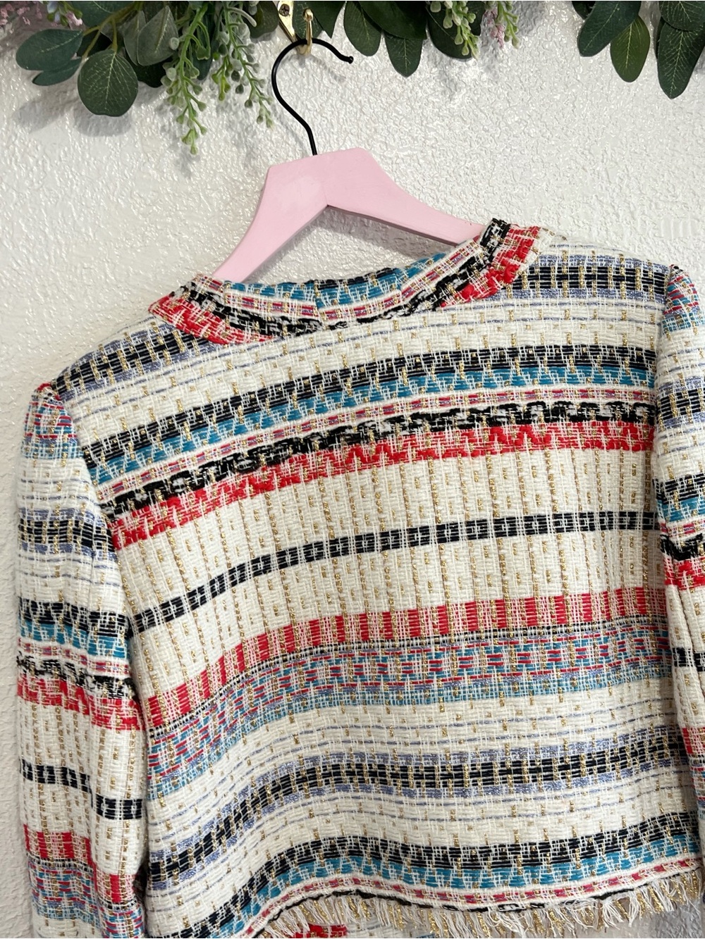 NWT Anthropologie Walter Baker Jones Tweed Jacket - Picture 9 of 10